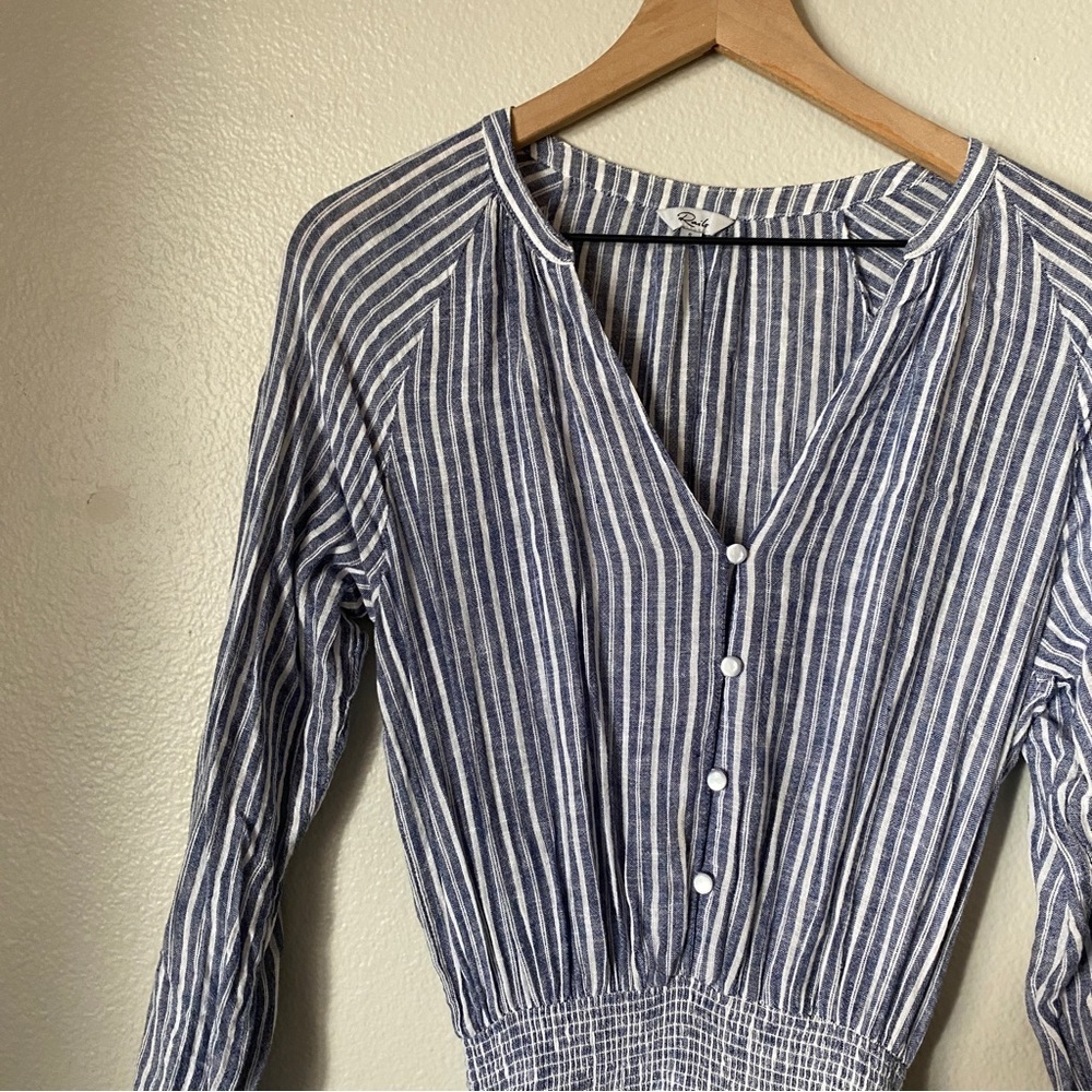 Rails Jasmine Linen Dress in Tibet Stripe small - Picture 3 of 8